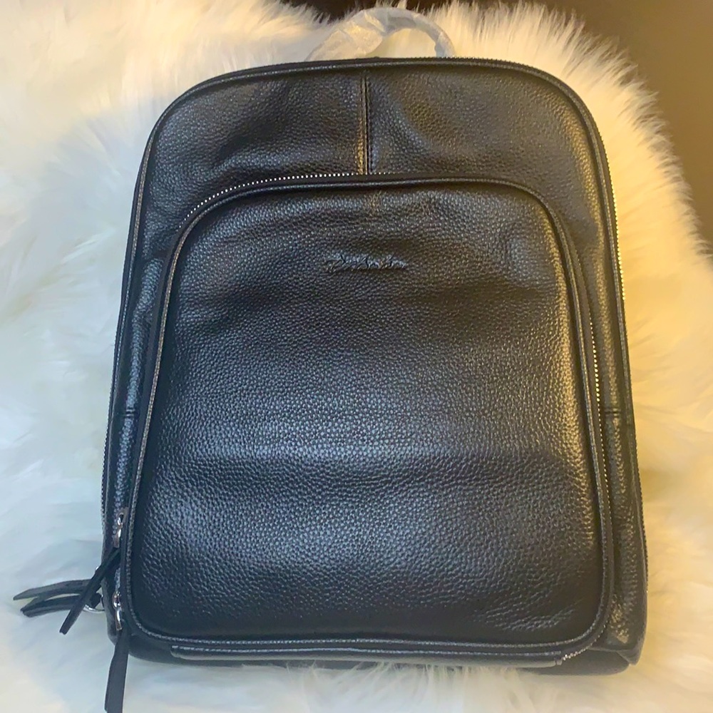 Bostanten Genuine Leather Bag 🔥 Backpack 🎒